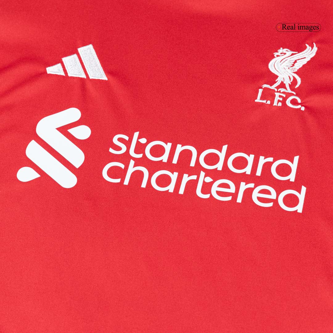 Liverpool Infantil 
 Casa Futebol Camisa Conjunto (Camisa+Shorts) 2025/26 Vermelho