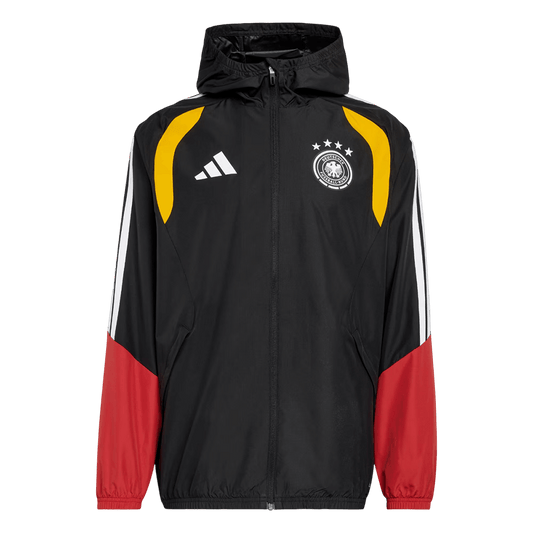 Germany Treino Jaqueta 2026 Vermelho&Preto camisola de futebol