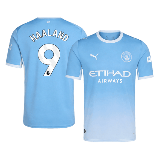HAALAND #9 Manchester City Casa Camisa 2026/27 Azul