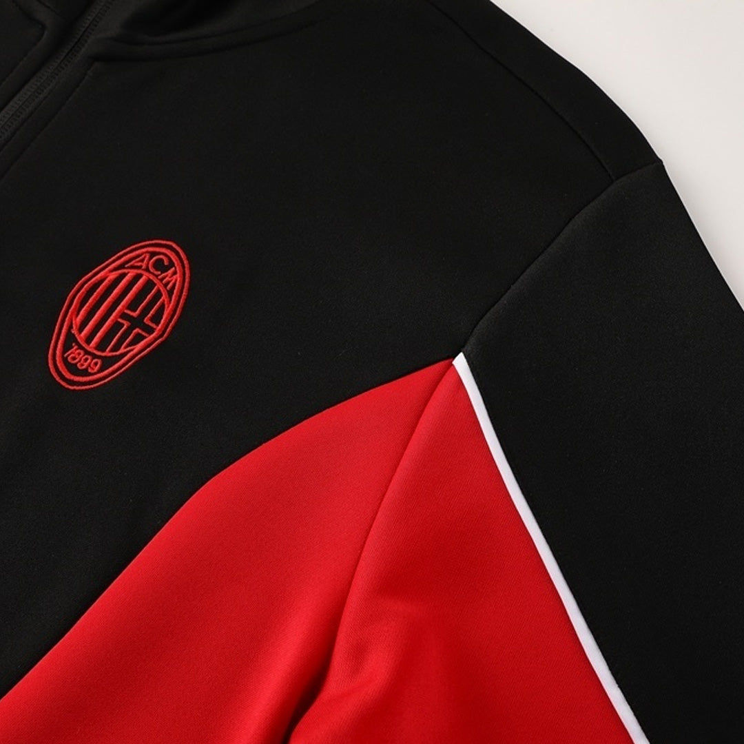 AC Milan Treino Jaqueta 2025/26 Preto