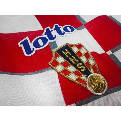 Retrô Croácia Casa Copa do Mundo Camisa 1998