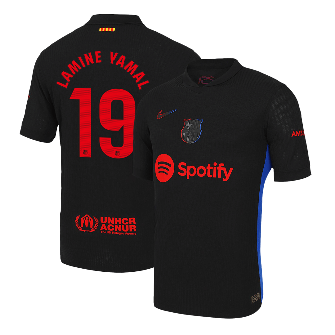 LAMINE YAMAL #19 Barcelona Camisola Jogador 2025/26