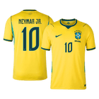 NEYMAR JR. #10 Brasil Casa Copa do Mundo Camisa 2026 Amarelo