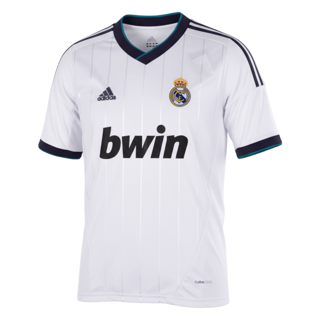 Retrô Real Madrid Casa Camisa 2012/13 Branco camisola de futebol 2025/26