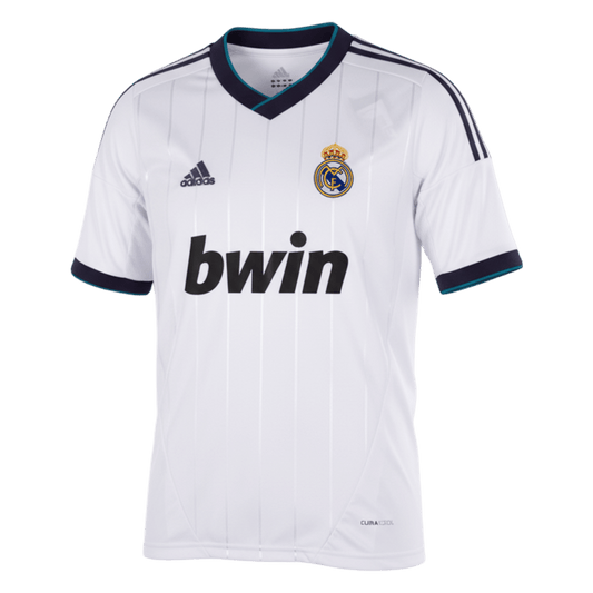 Retrô Real Madrid Casa Camisa 2012/13 Branco camisola de futebol 2025/26