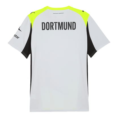 Borussia Dortmund Fora Camisa de Futebol 25/26 Cinza