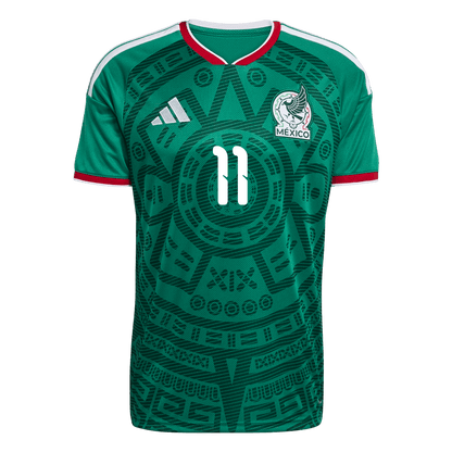 S.GIMENEZ #11 México Casa Camisa 2026 Verde