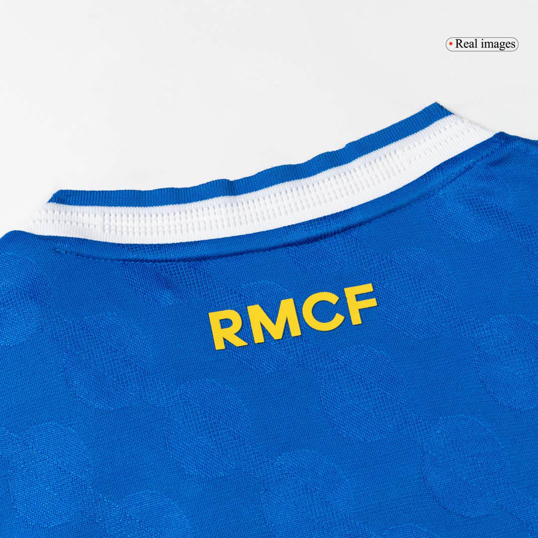 Jogador F. MENDY #23 Real Madrid Fora Terceira Futebol Camisas 2025/26 Azul