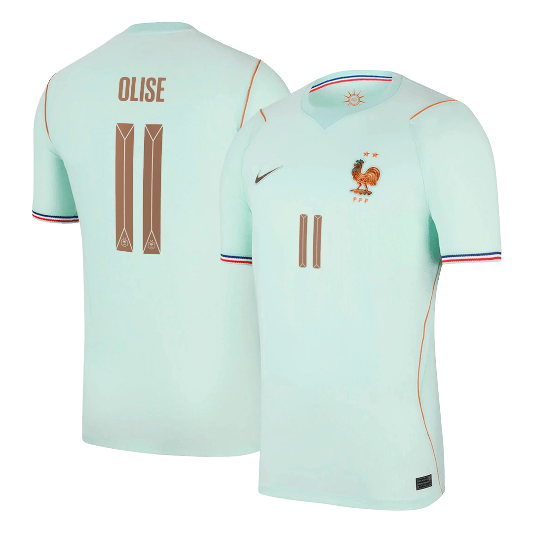 OLISE #11 França Fora Copa do Mundo Camisa 2026 Azul