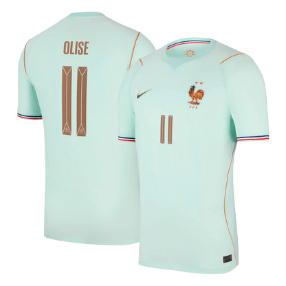 OLISE #11 França Fora Copa do Mundo Camisa 2026 Azul