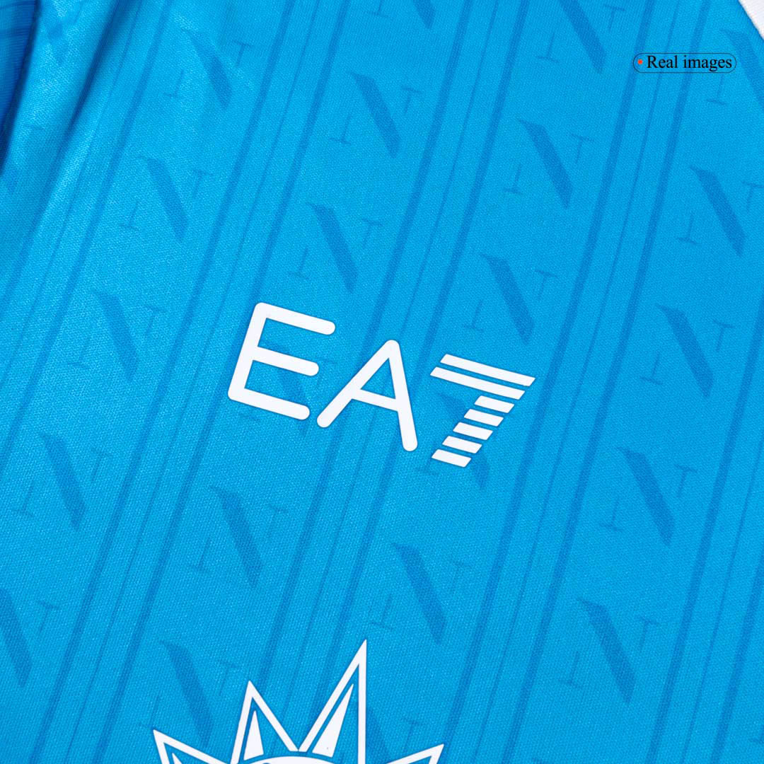 DE BRUYNE #11 Napoli Casa Camisa 2025/26- Azul