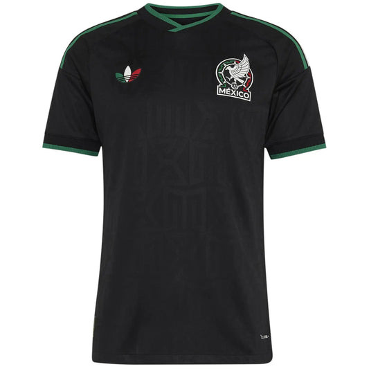 Versão do Jogador México Terceira Copa do Mundo Futebol Camisas 2026 Preto