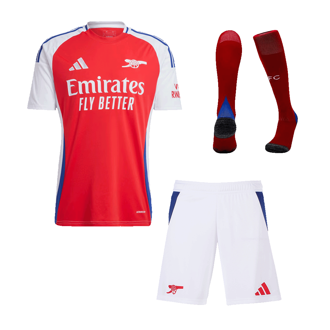 Kit de Futebol Arsenal (Camisa+Calções+Meias) Principal 2024/25