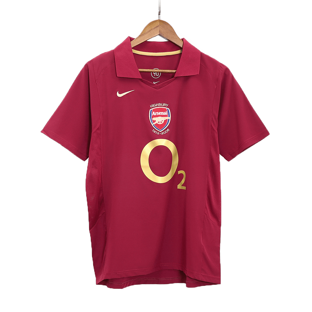 Camisola de futebol retro Arsenal 2005/06 2025/26