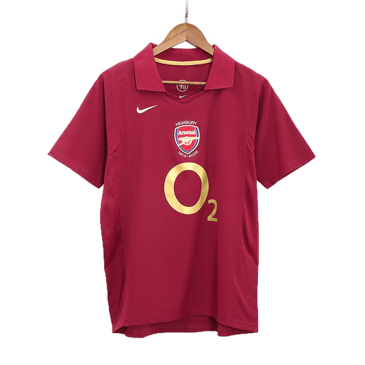 Camisola de futebol retro Arsenal 2005/06 2025/26