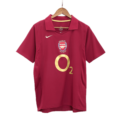 Camisola de futebol retro BERGKAMP #10 Arsenal 2005/06
