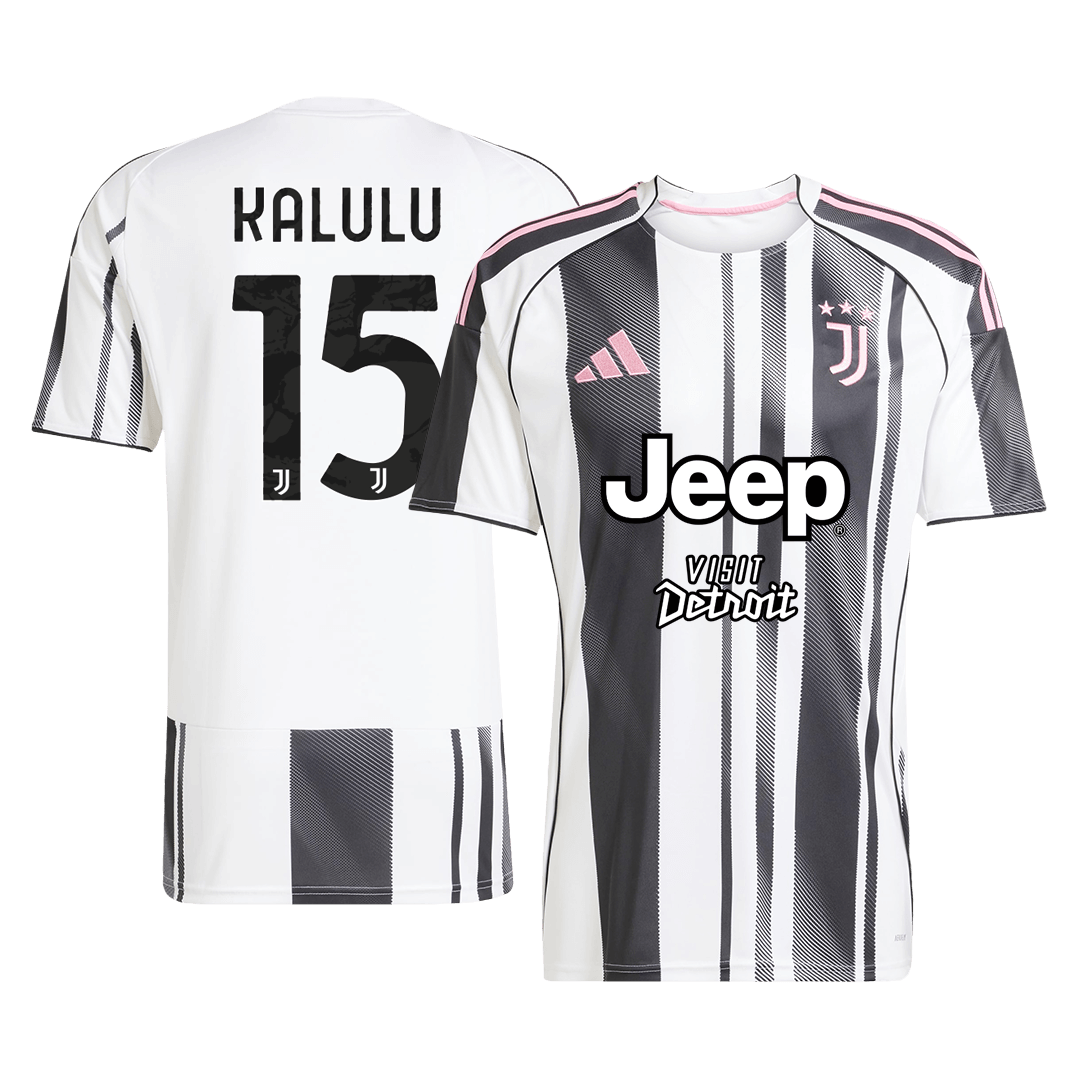 KALULU #15 Juventus Casa Camisa 2025/26 camisola de futebol