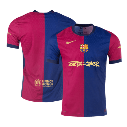 Camisola Versão Jogador Barcelona & Travis Scott Casa