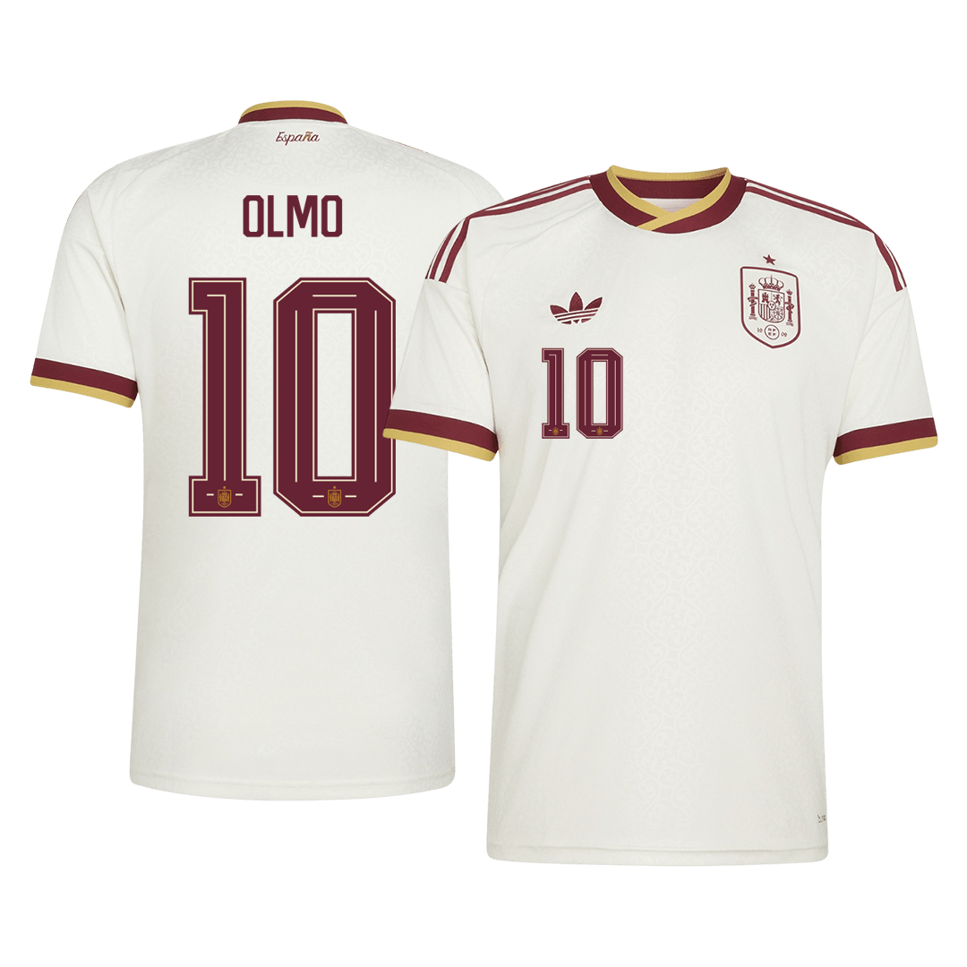 OLMO #10 Espanha Fora Copa do Mundo Camisa 2026 Branco