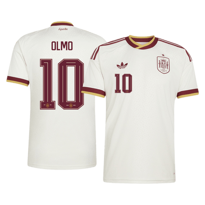 OLMO #10 Espanha Fora Copa do Mundo Camisa 2026 Branco