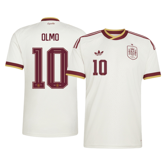 OLMO #10 Espanha Fora Copa do Mundo Camisa 2026 Branco