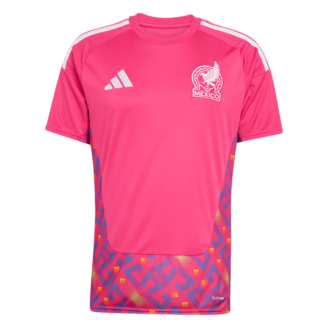 Mexico Goleiro Camisa 2026 Vermelho camisola de futebol
