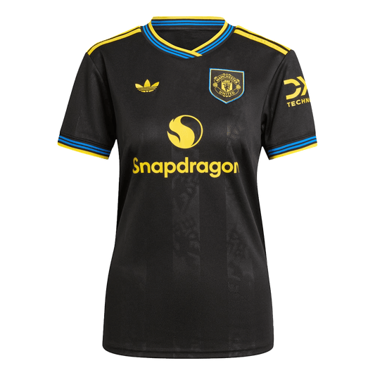 Mulheres Manchester United Camisa 2025/26- Preto camisola de futebol