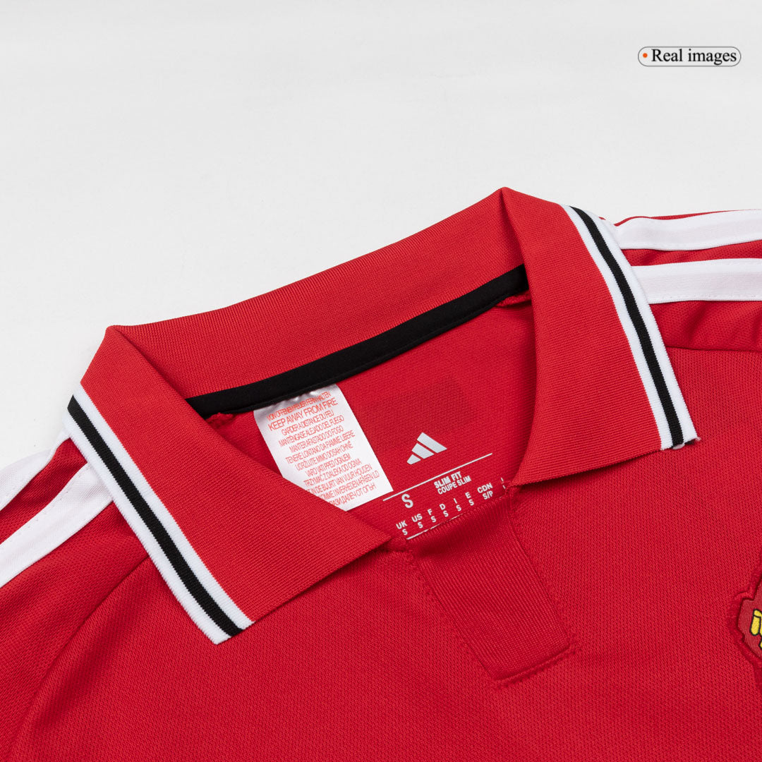 B.FERNANDES #8 Manchester United Casa Camisa 2026/27 Vermelho