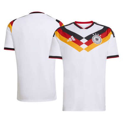Germany Casa Copa do Mundo Camisa Conjunto(Camisa+Calções) 2026 Branco - camisola de futebol para adeptos em - imagem 8