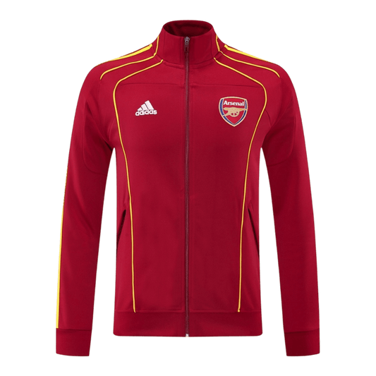 Arsenal Treino Jaqueta 2025/26 Vermelho camisola de futebol