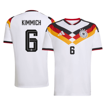 KIMMICH #6 Germany Casa Camisa 2026 Branco - camisola de futebol para adeptos em Portugal