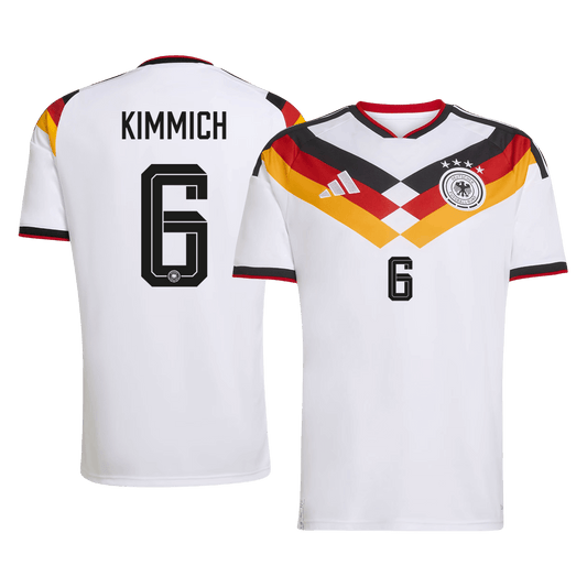 KIMMICH #6 Germany Casa Camisa 2026 Branco - camisola de futebol para adeptos em Portugal