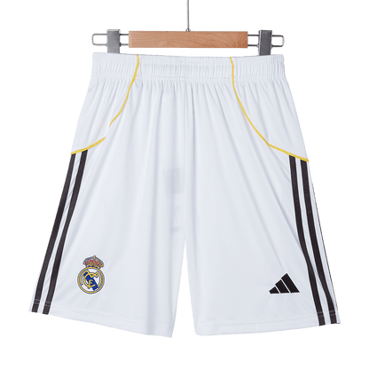 Real Madrid Calções Casa Futebol 2025/26 Branco
