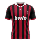 Retrô AC Milan Casa Camisa 2009/10