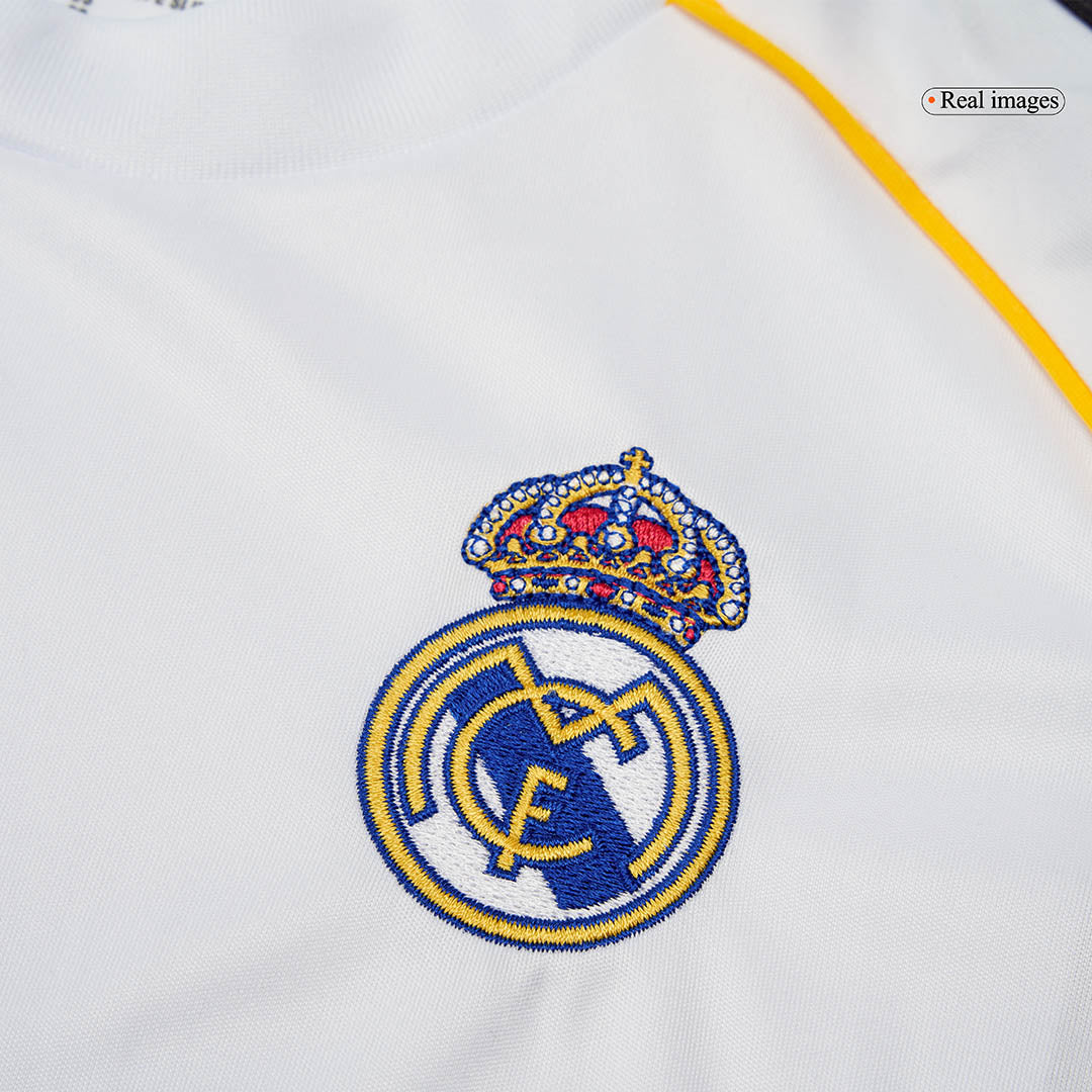 Real Madrid Camisola Casa Manga Comprida 2025/26 Branco