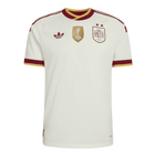 Versão do Jogador Spain Fora Copa do Mundo Futebol Camisas 2026 Branco