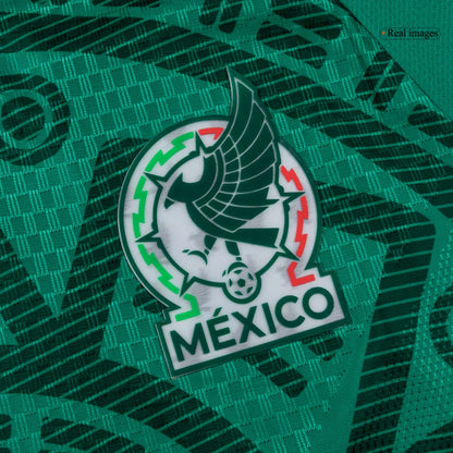 Versão do Jogador Raúl #9 México Casa Copa do Mundo Futebol Camisas 2026 Verde