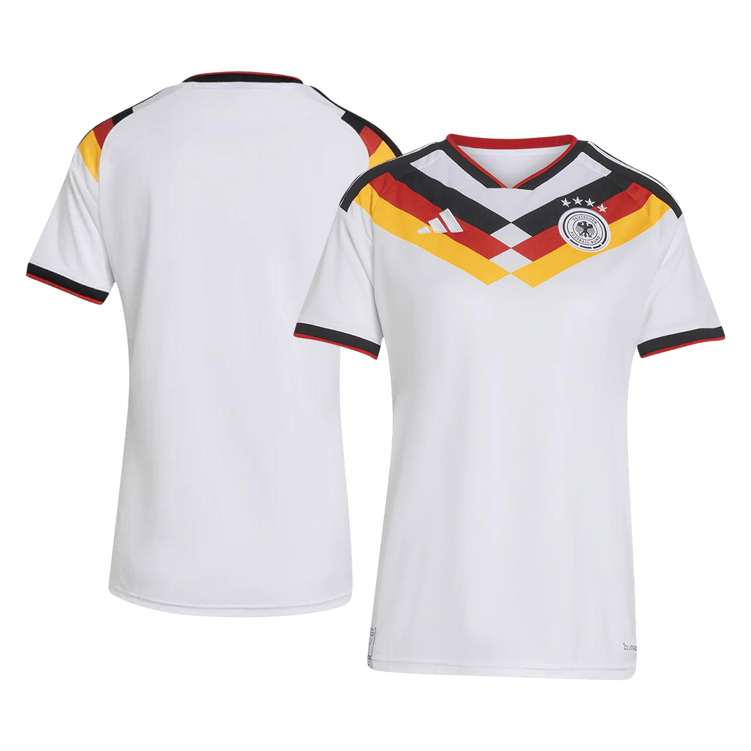 Mulheres Alemanha Principal Camisa World Cup 2026 Branco