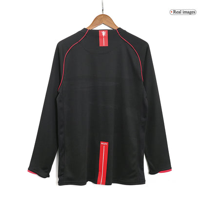 Manchester United Camisola Retro Fora Manga Comprida 2007/08