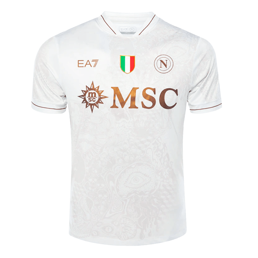 Napoli Fora Camisa 2025/26- Areia camisola de futebol