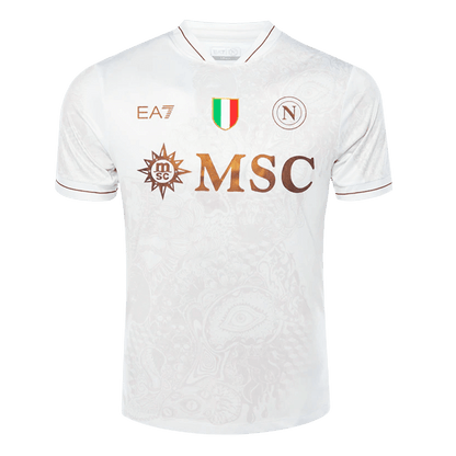 Napoli Fora Camisa 2025/26- Areia camisola de futebol