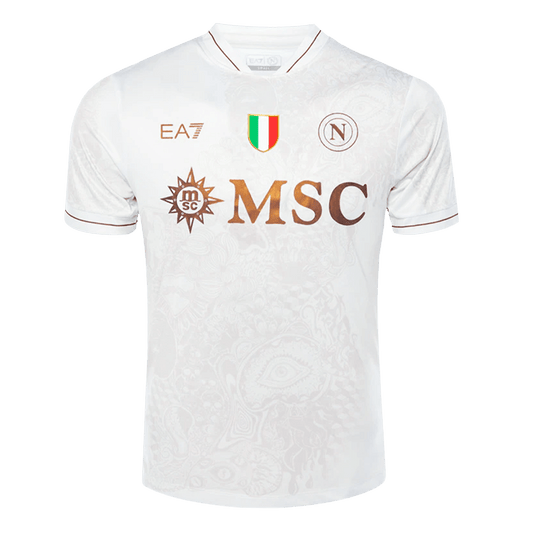 Napoli Fora Camisa 2025/26- Areia camisola de futebol