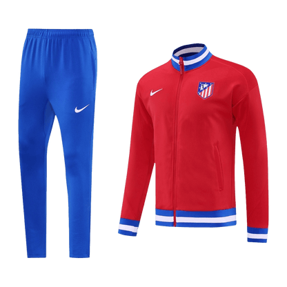 Atletico Madrid Conjunto Casaco(Blusão+Calça) Formação Blusão 2025/26 Vermelho