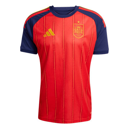 Spain Casa Copa do Mundo Camisa 2026 Vermelho - camisola de futebol para adeptos em Portugal