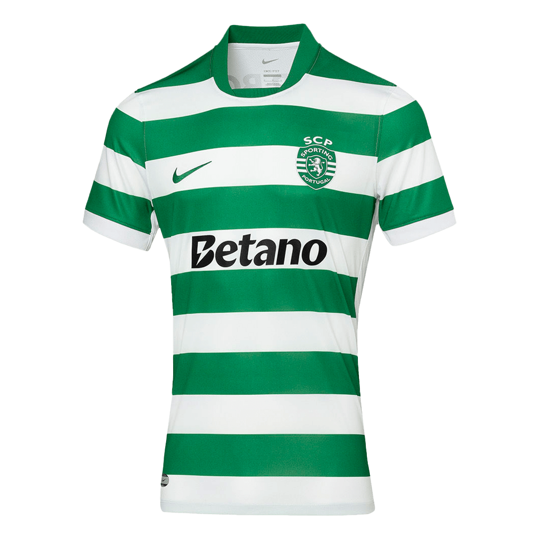 Sporting CP Casa Camisa 2025/26-Verde&branco camisola de futebol