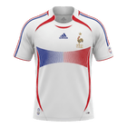 Retrô França Fora Camisa 2006 Branco