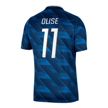 OLISE #11 França Casa Copa do Mundo Camisa 2026 Azul