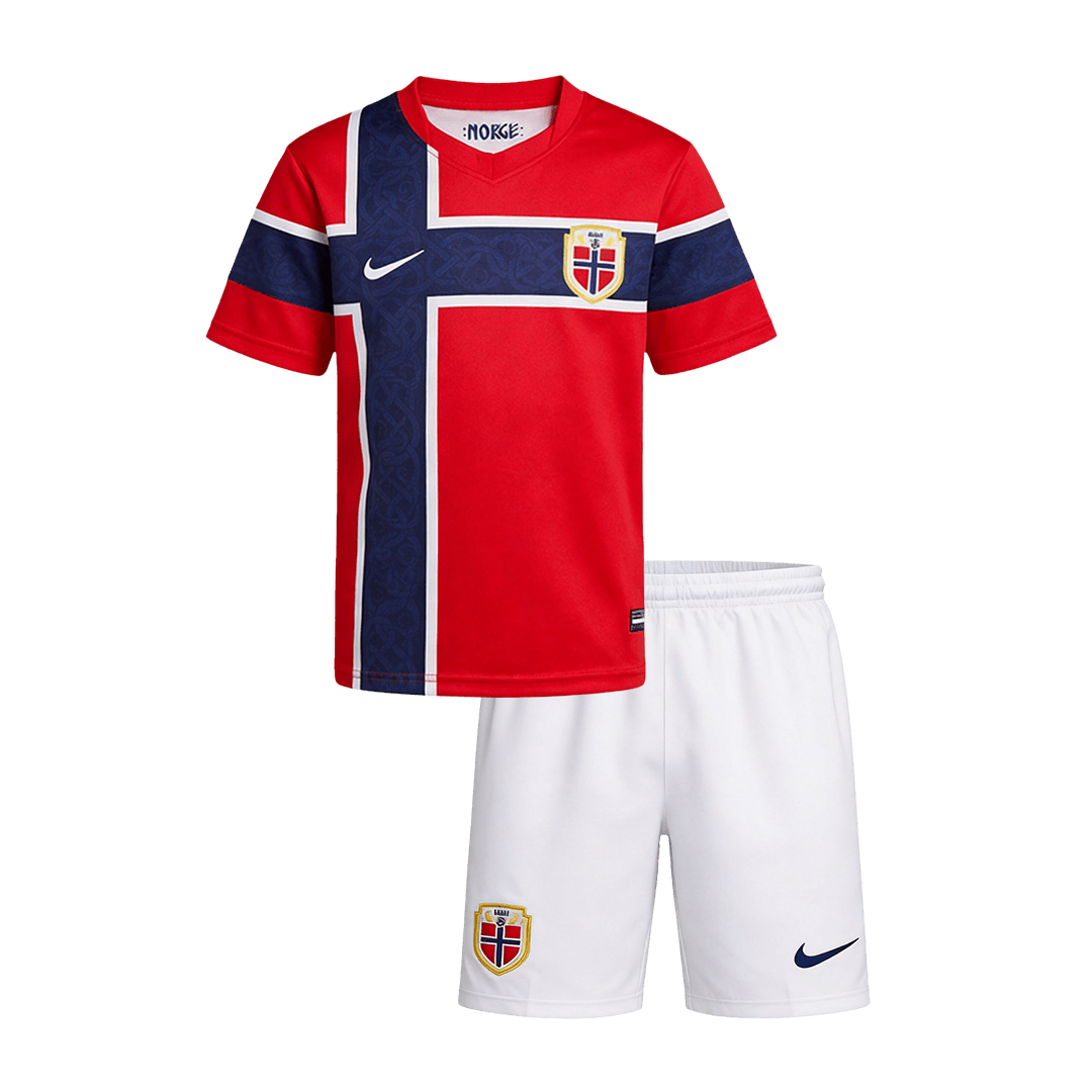 Noruega Infantil 
 Casa Copa do Mundo World Cup Futebol Camisa 2026 Vermelho
