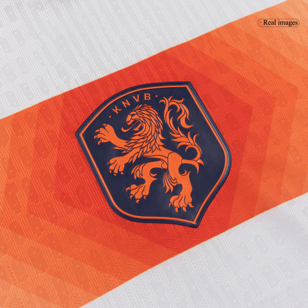 Versão do Jogador VIRGIL #4 Países Baixos Fora Copa do Mundo Futebol Camisas 2026 Branco