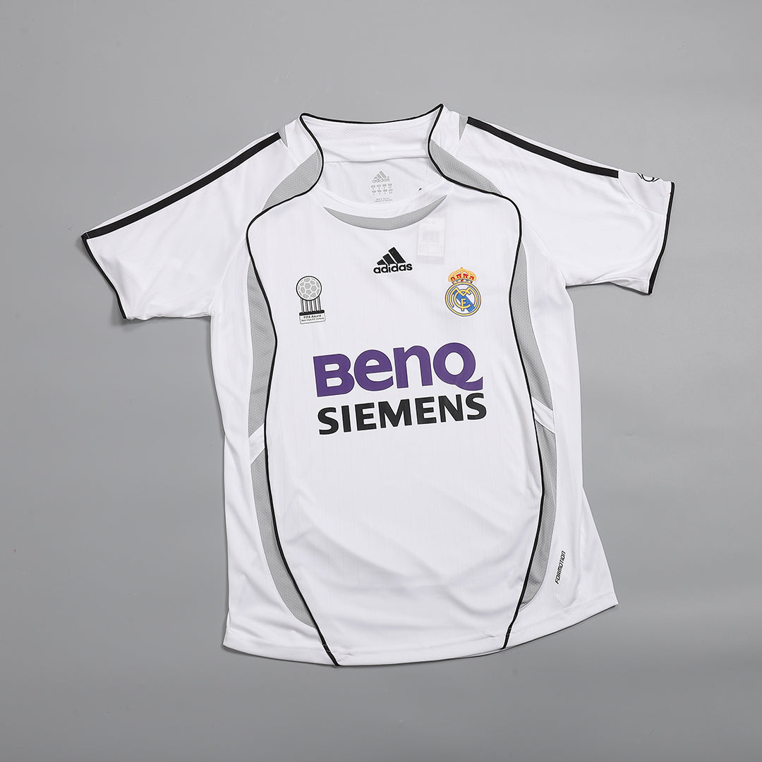 BECKHAM #23 Real Madrid Retro Casa Camisola 2006/07